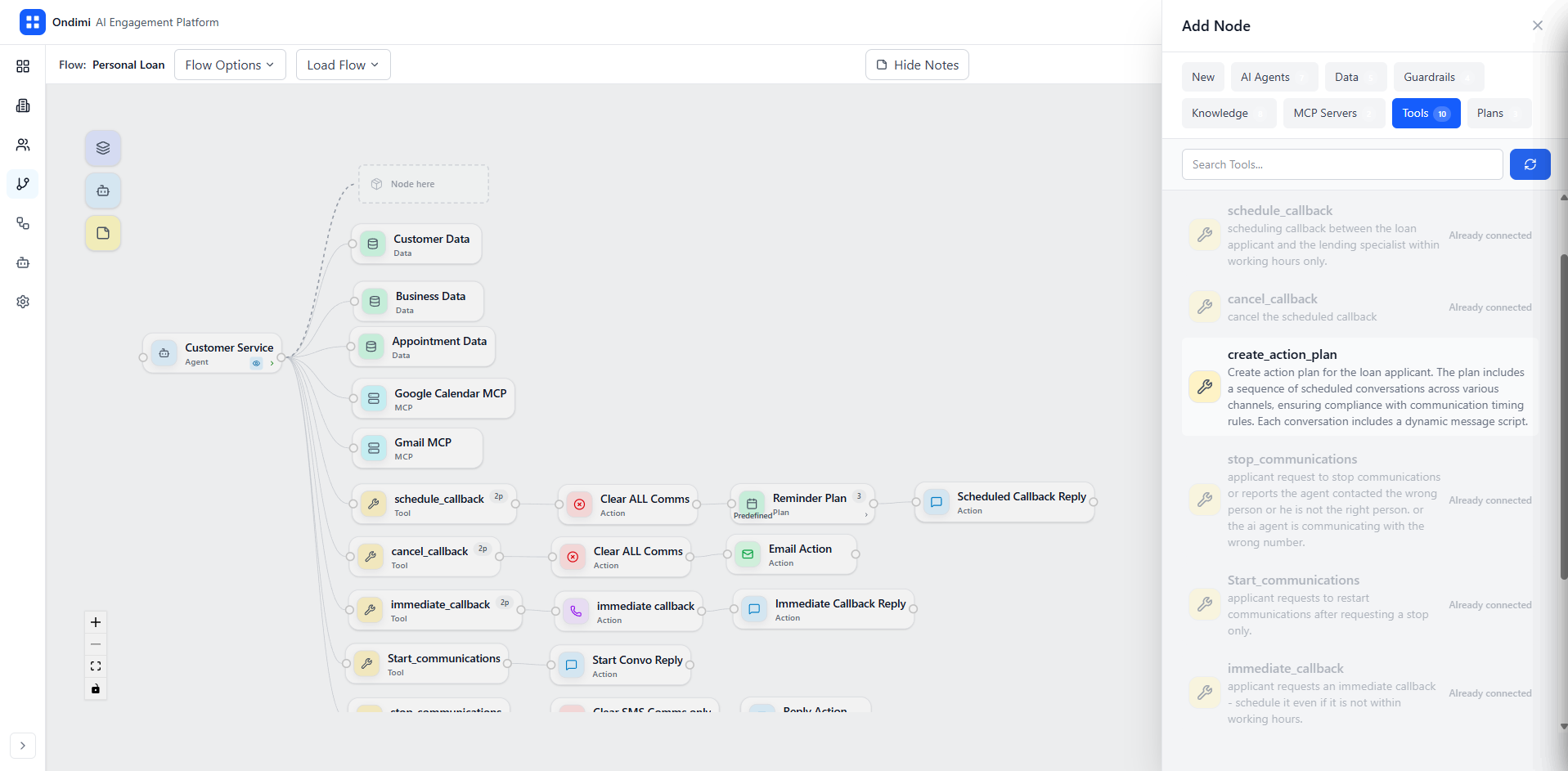 ai agent builder - existing blocks